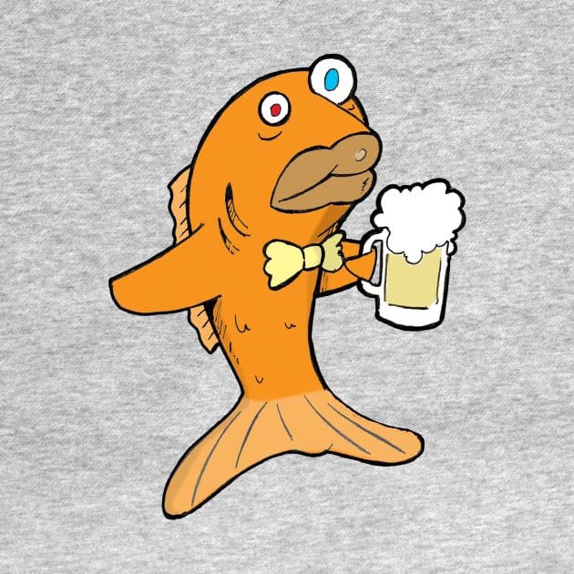 Gus Gus the Goldfish (Blank) by tyrone_22